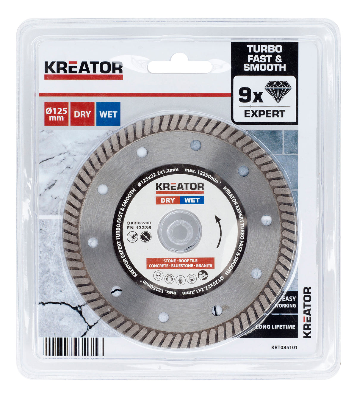 Diamant skæreskive 125 mm EXPERT TURBO