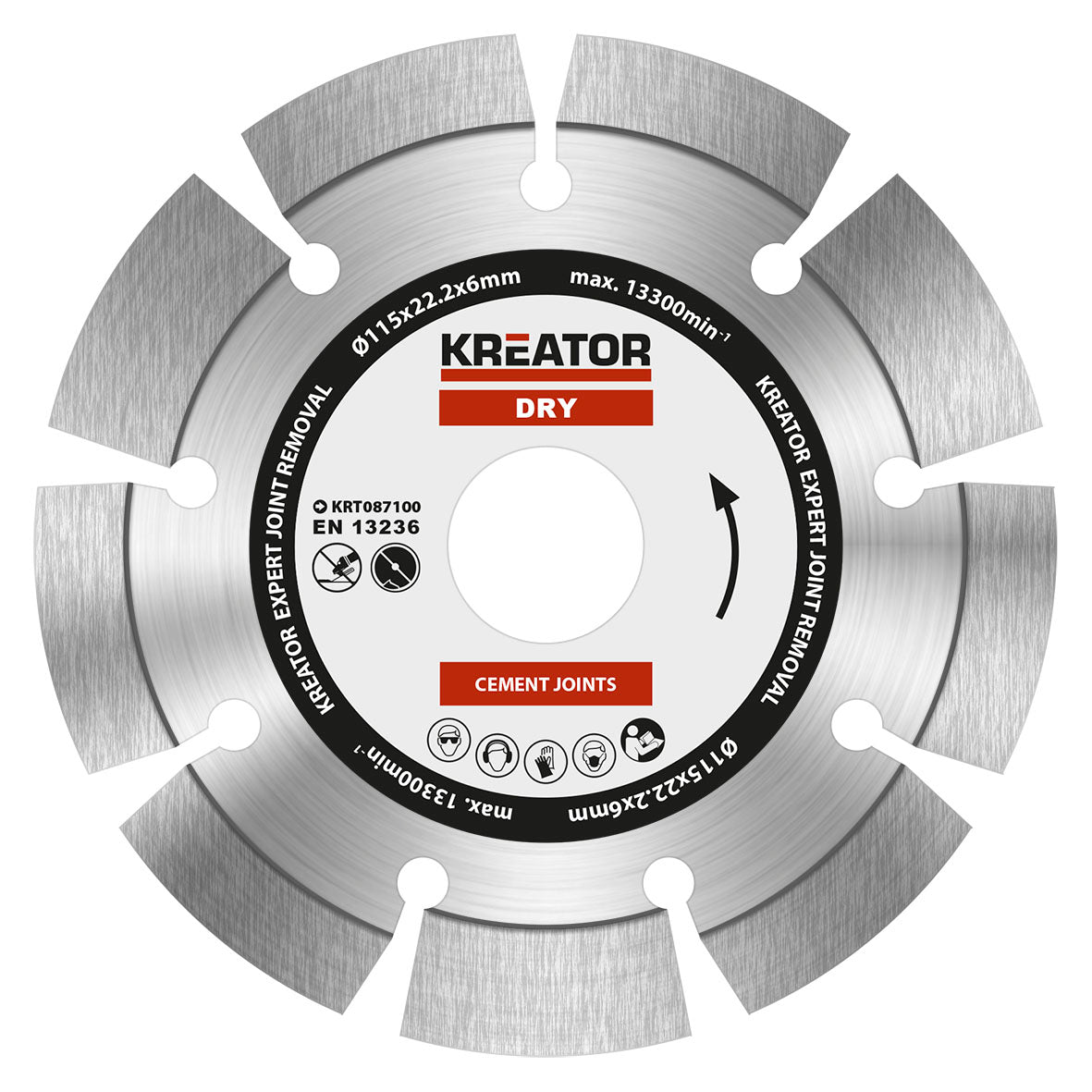 Diamant fræseklinger 115 x 6 mm EXPERT