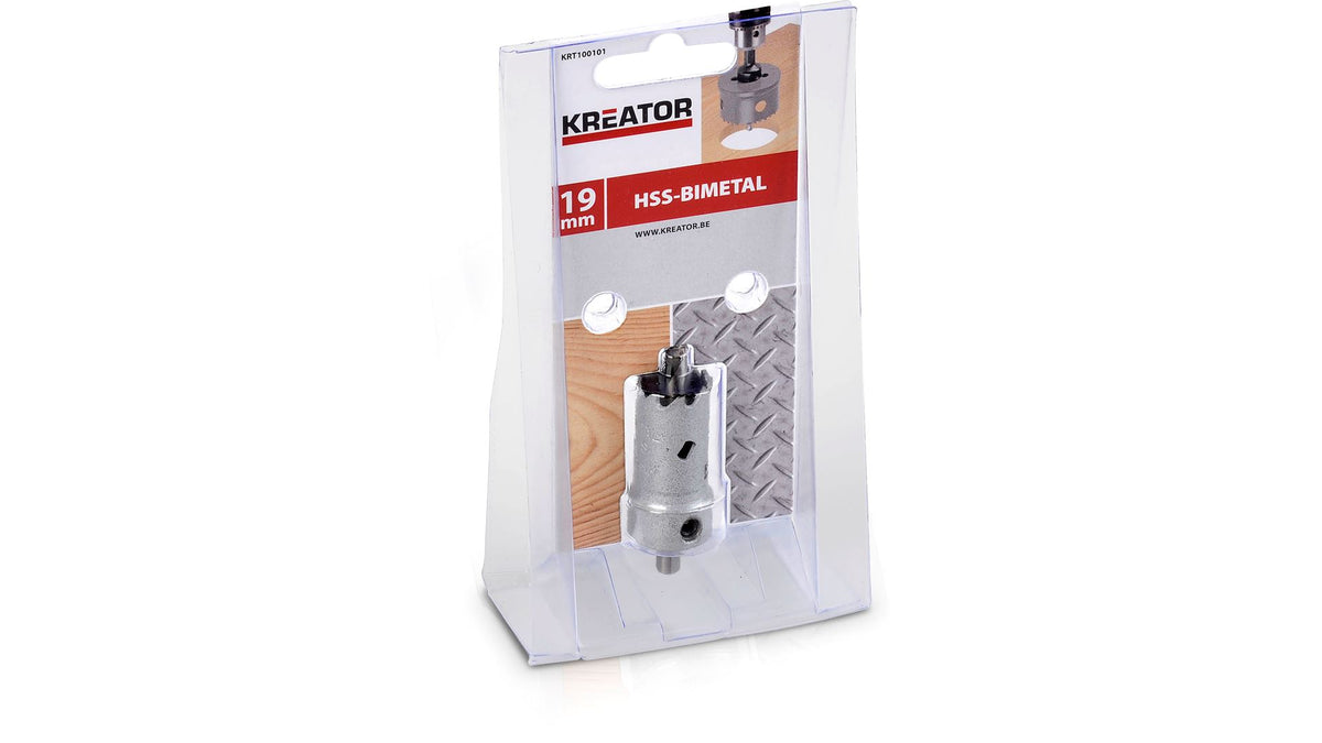Hulsav BI-METAL  Ø 19 mm, inkl. holder