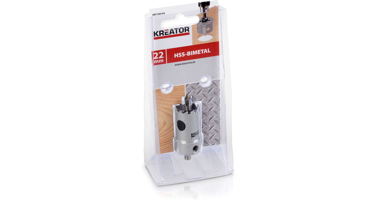 Hulsav BI-METAL  Ø 22 mm, inkl. holder