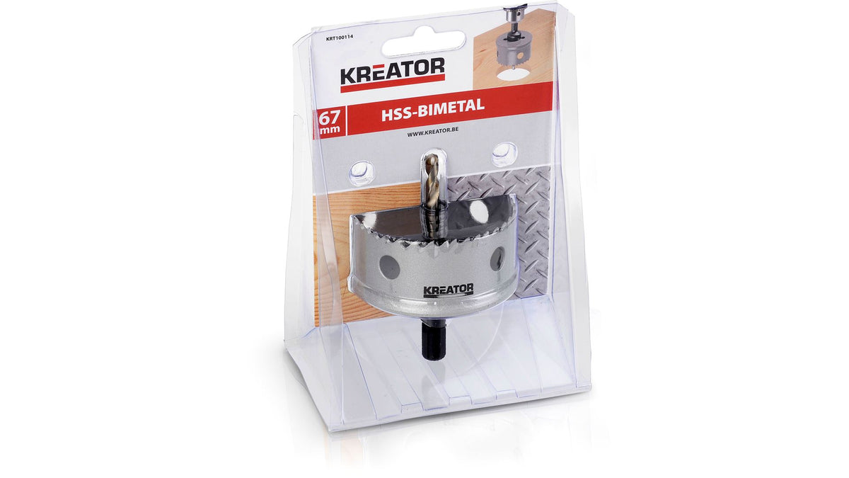 Hulsav BI-METAL  Ø 67 mm, inkl. holder