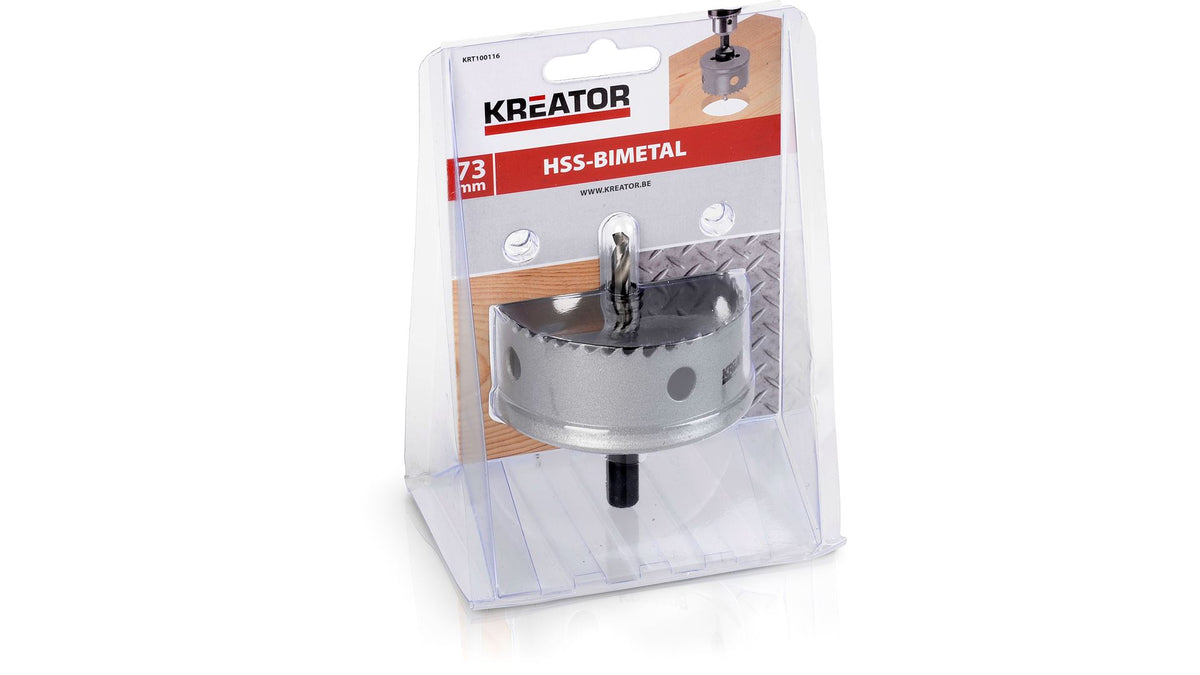 Hulsav BI-METAL  Ø 73 mm, inkl. holder