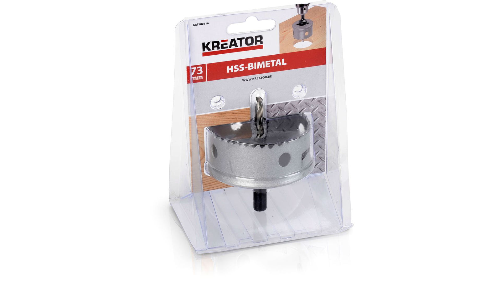 Hulsav BI-METAL  Ø 73 mm, inkl. holder
