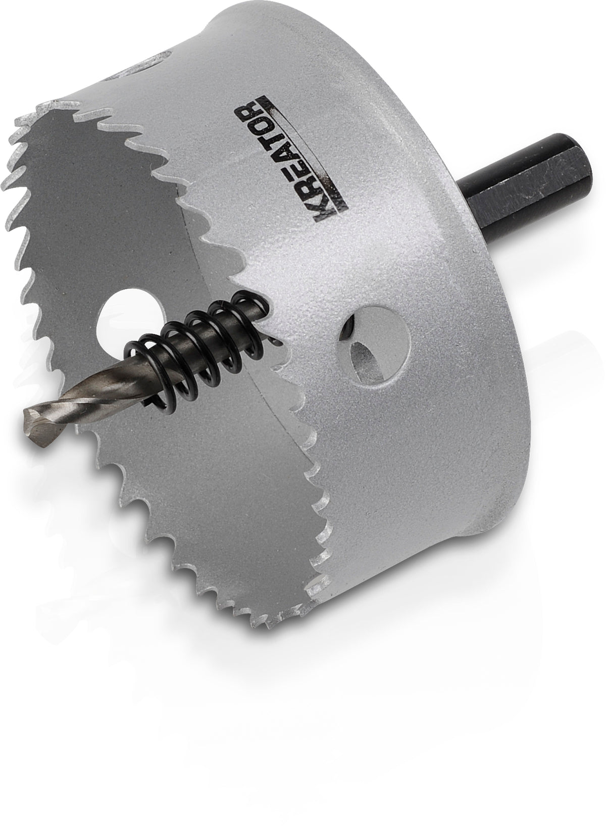 Hulsav bimetal Ø76 mm med holder og centerbor