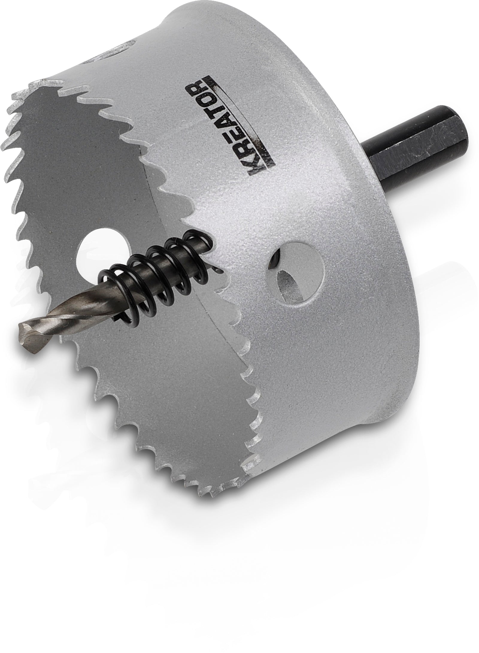 Hulsav bimetal Ø76 mm med holder og centerbor