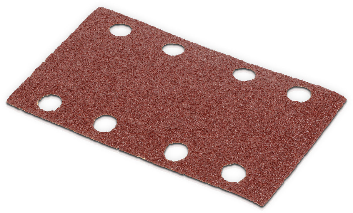 Slibepapir 80 x133 mm K120 5 stk velcro