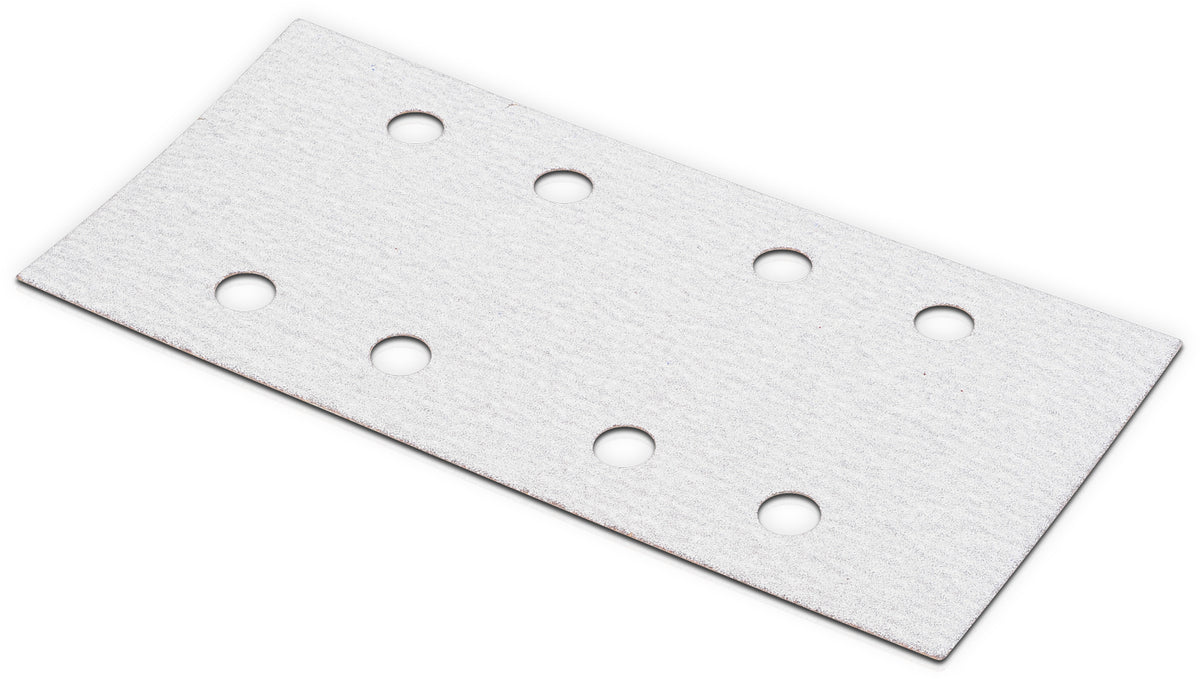 Slibepapir 90 × 185 mm K180 til rystepudsere – 5 stk.