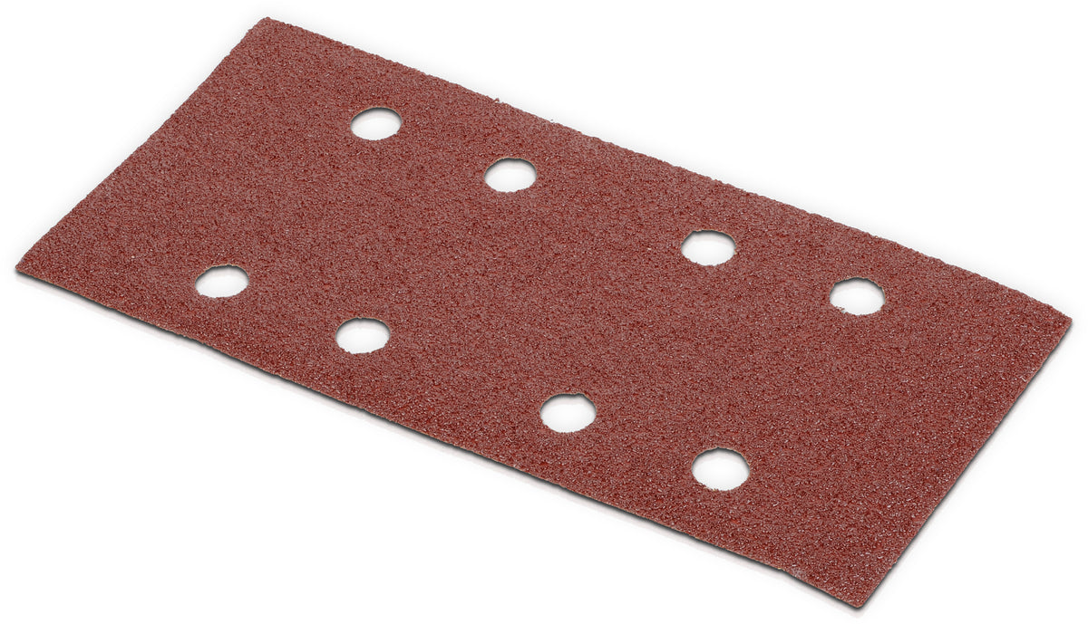 Slibepapir 93 x185 mm K80 5 stk velcro