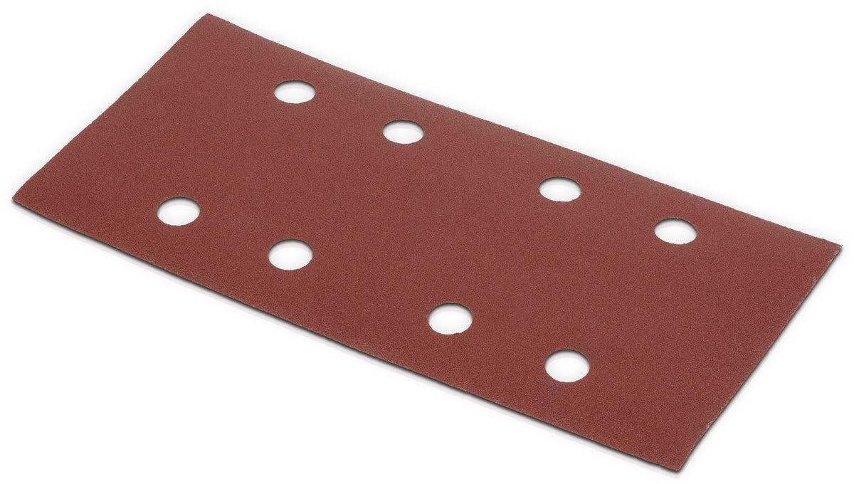 Slibepapir 93 x185 mm K180 5 stk velcro