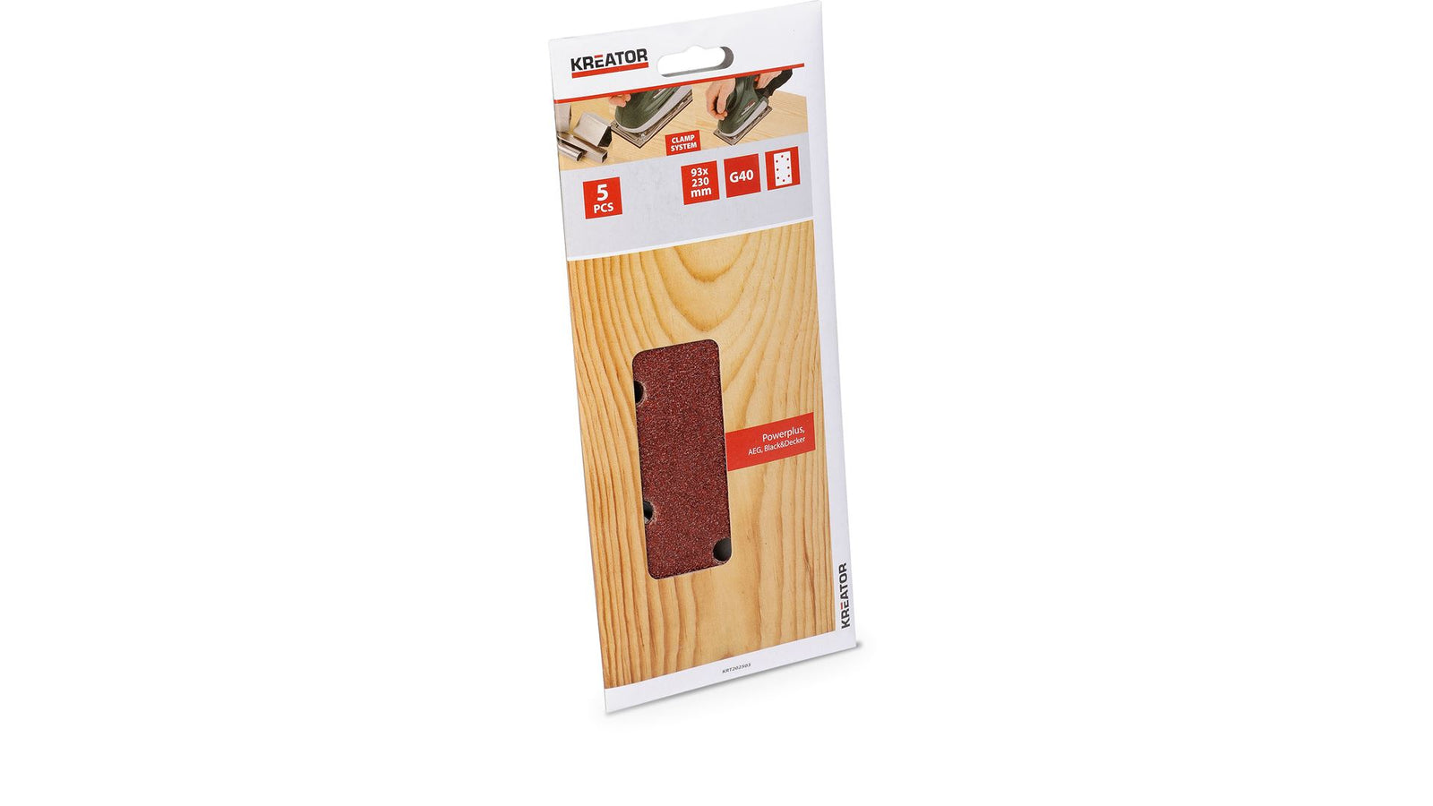 Rystepudserpapir 93x230 mm b K40