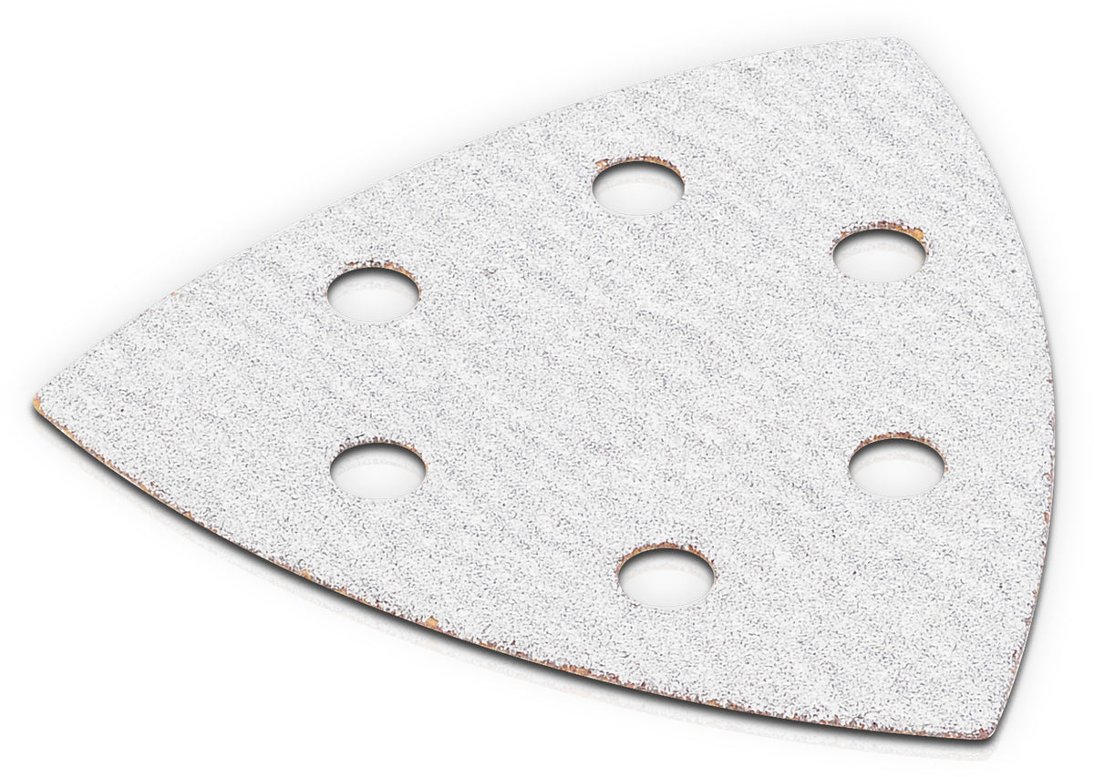 Slibepapir trekant 90 mm K120 – 5 stk.