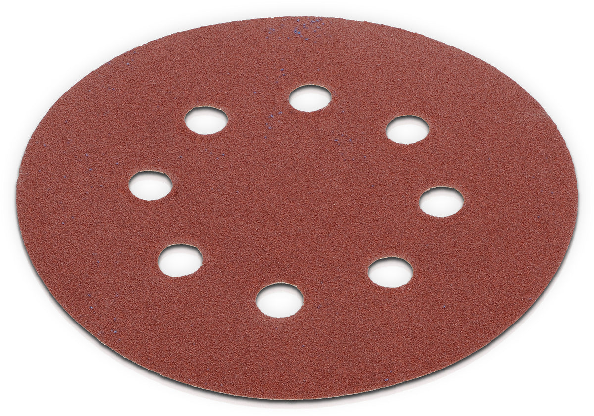 Velcro sandpapir Ø 125 mm - korn 80
