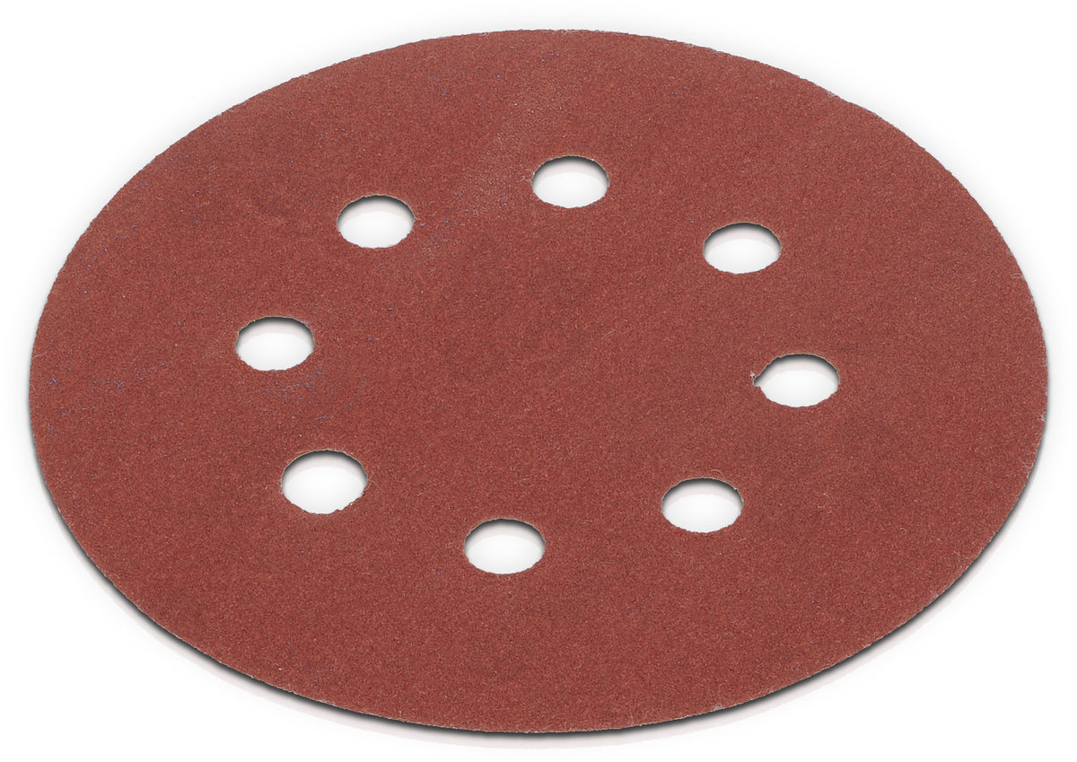 Velcro sandpapir Ø 125 mm korn 180