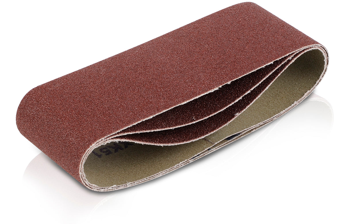 Slibebånd 65 x 410 mm korn 80 3 stk
