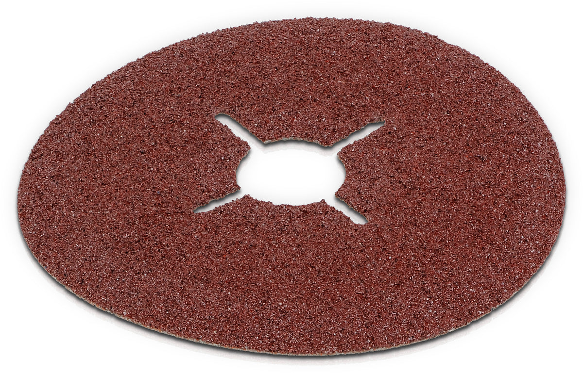 Fiberskiver Ø 115 mm K80 til vinkelsliber – 5 stk.