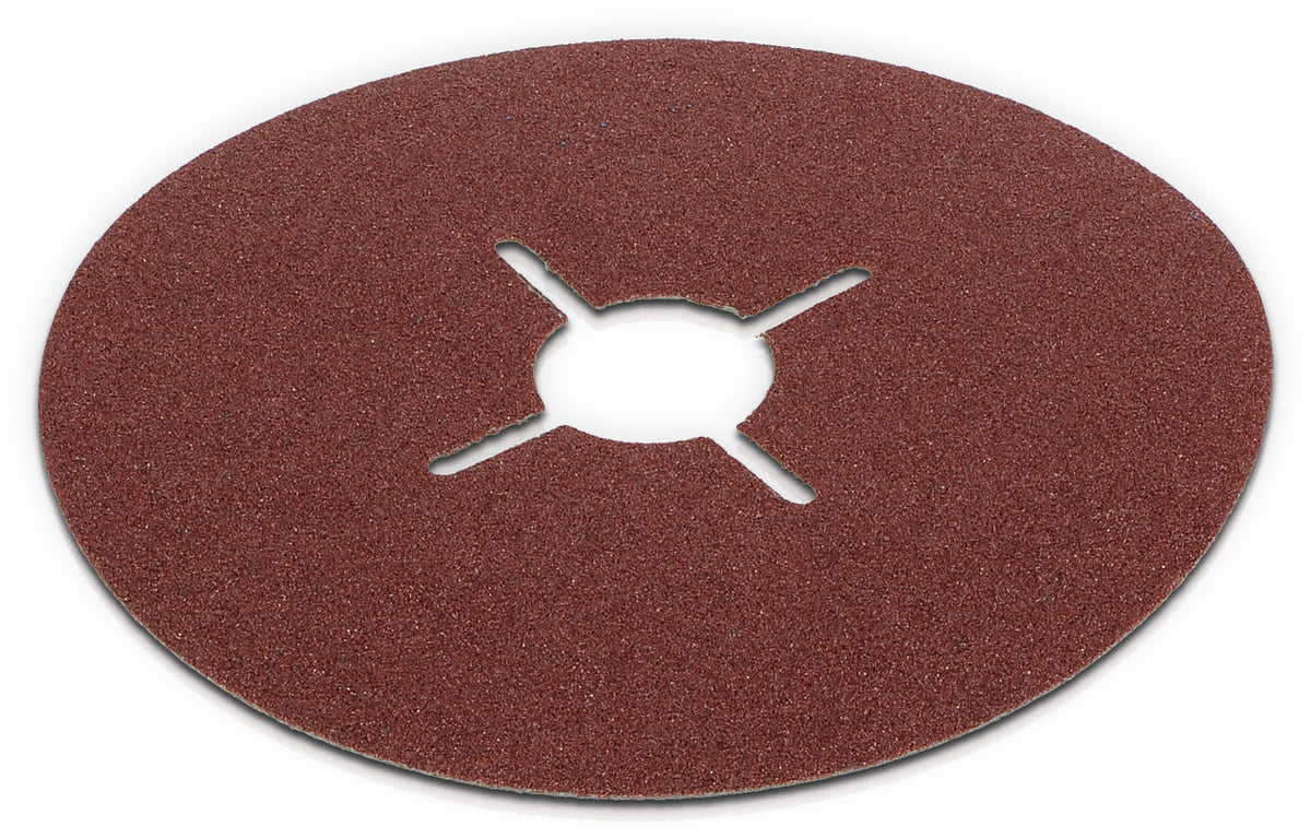 Fiberskiver Ø 115 mm K120 til vinkelsliber – 5 stk.