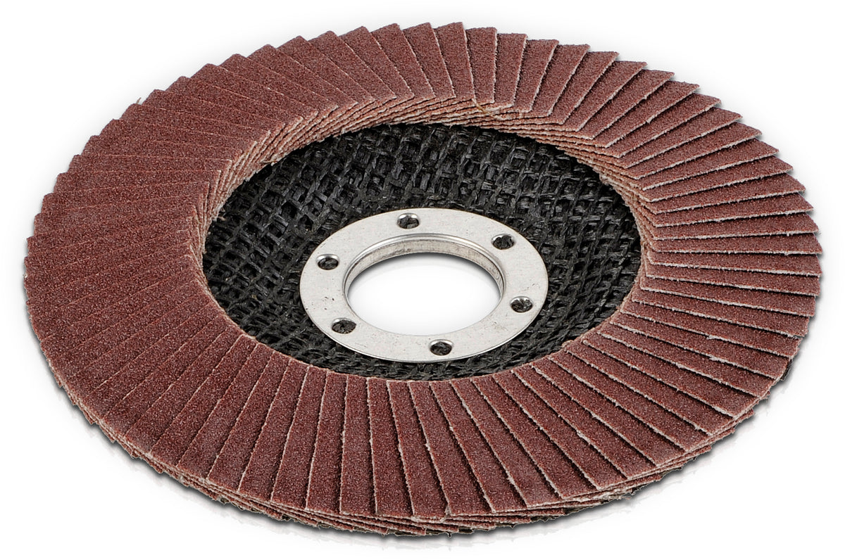 Lamelslibeskiver Ø 115 mm - Korn 120