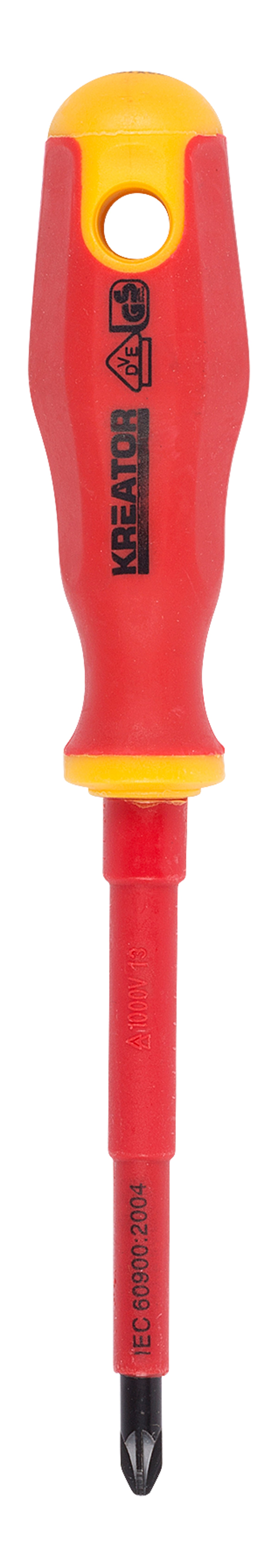 Skruetrækker VDE 1000 Volt PZ2x100 mm