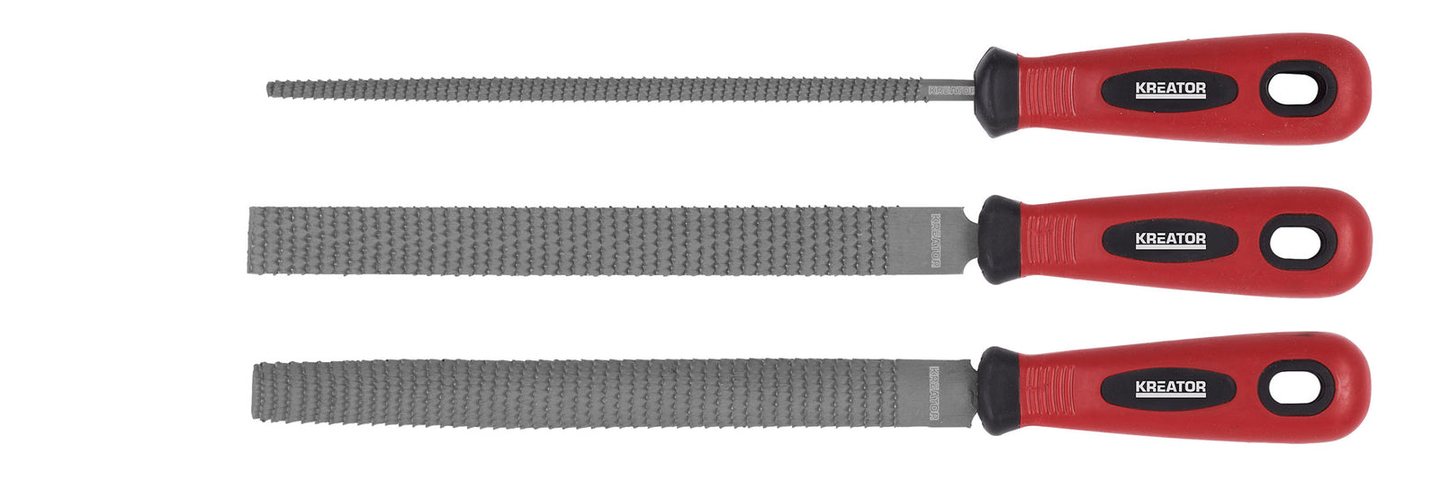 Træ raspesæt 3 dele, længde 315 mm