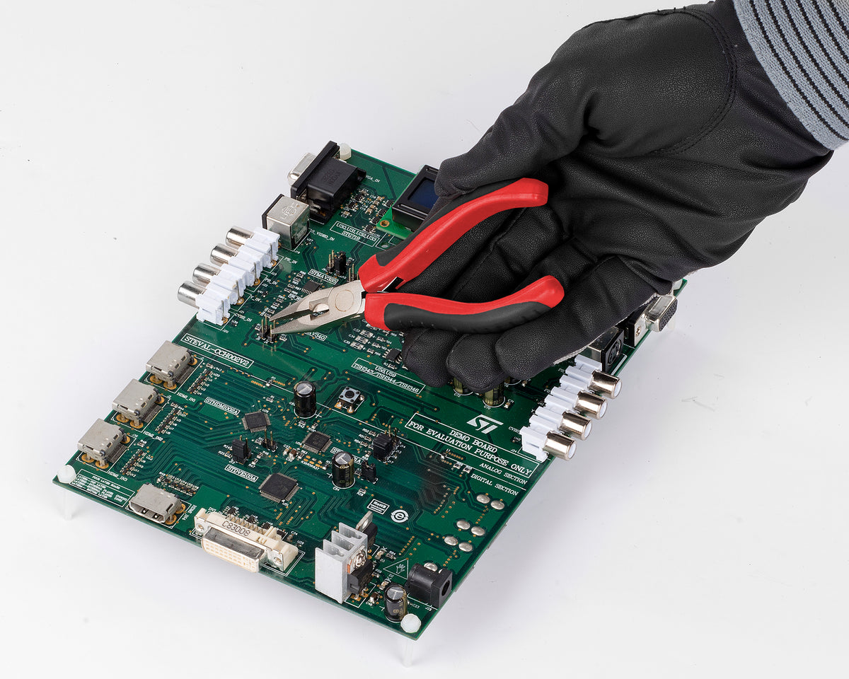 Elektronik Spidstang lige 125 mm
