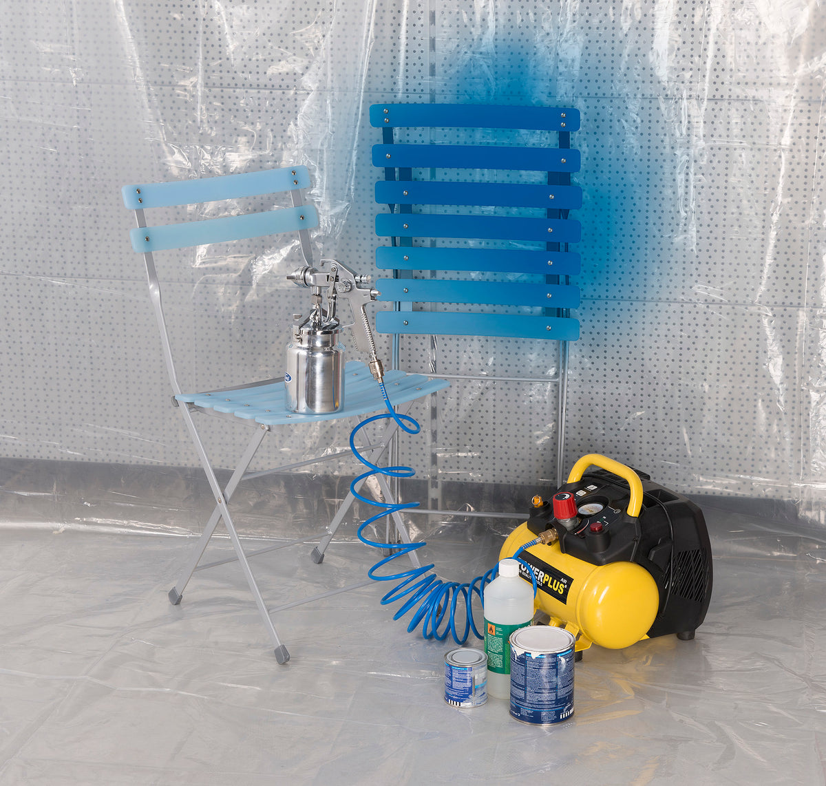 Beskyttelse overdækning 0,1 mm 3 m x 6 m