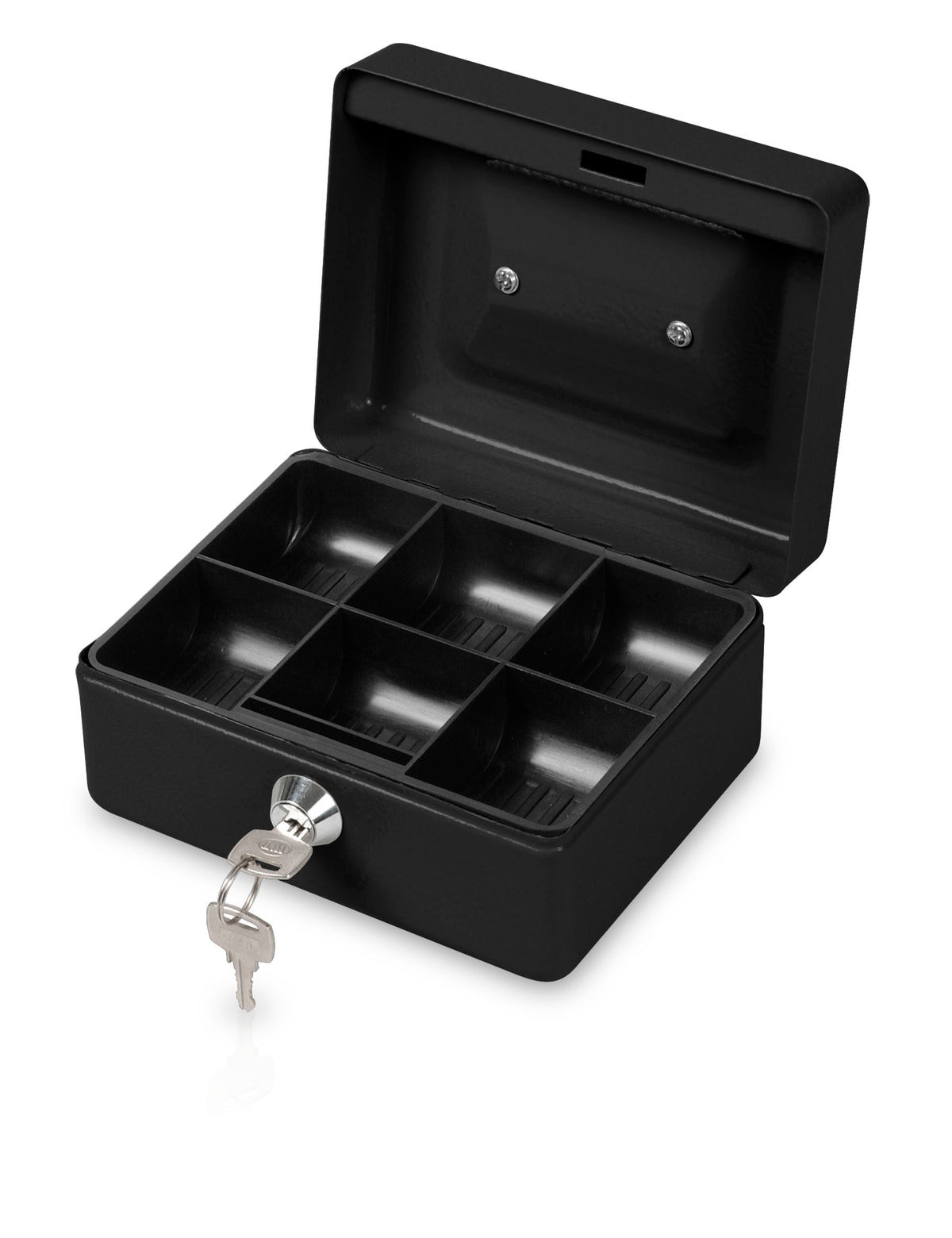 Pengeboks med 6 rum - 152 mm x 118 mm x 80 mm