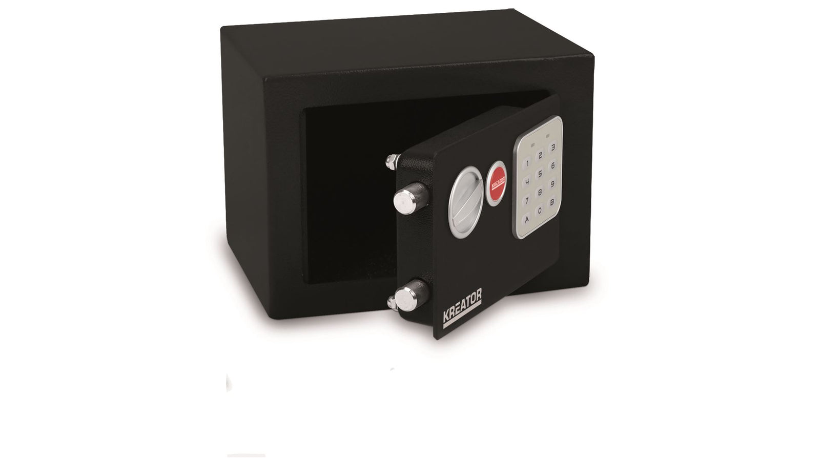 Pengeskab/værdiboks elektronisk 230 mm x 170 mm x 170 mm