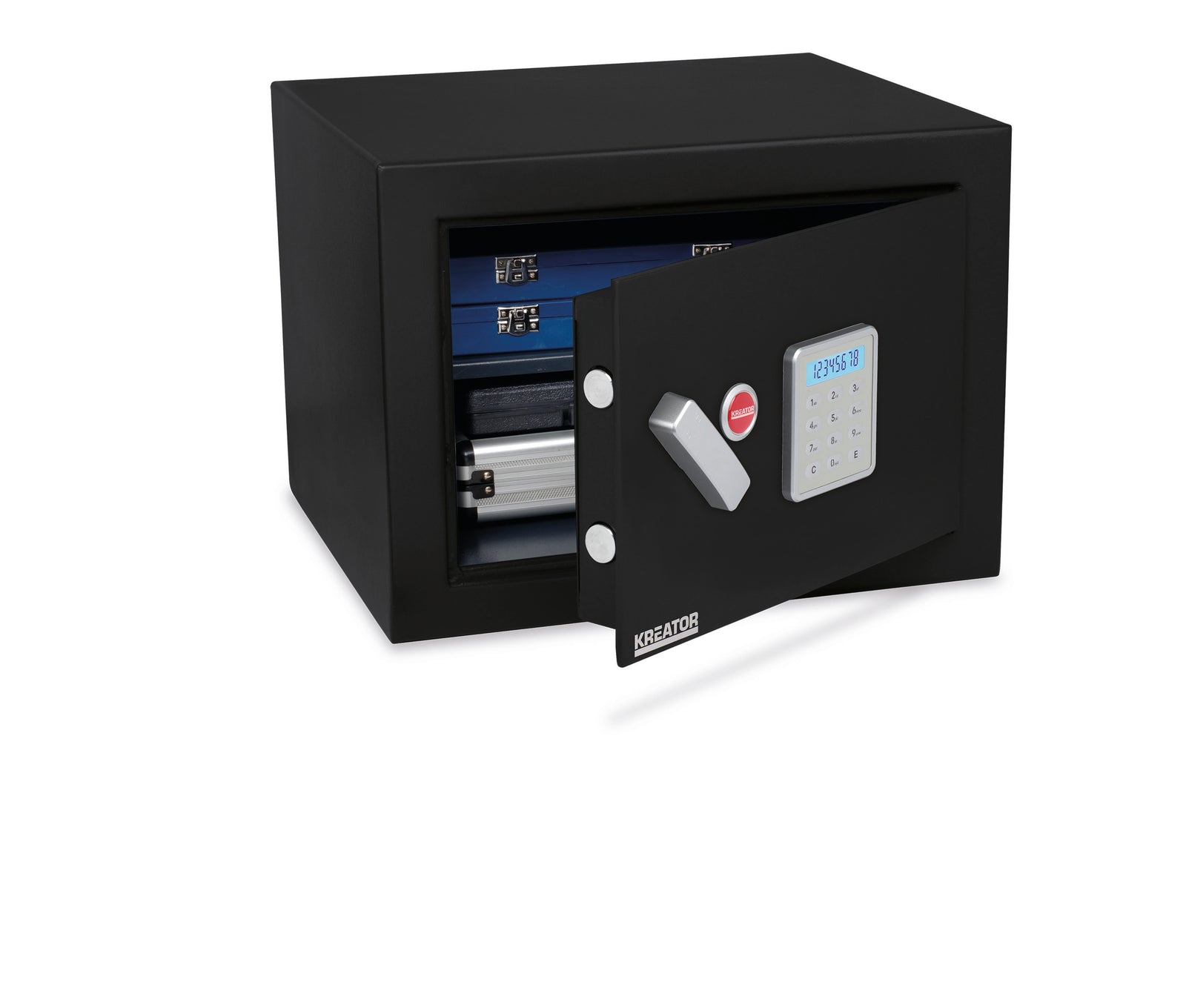 Pengeskab elektronisk - brandsikkert 450 mm x 330 mm x 395 mm