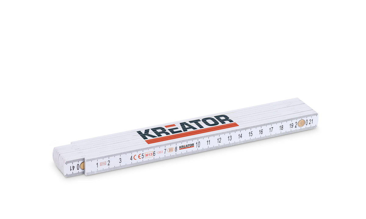 Tommestok 2 meter ABS plast