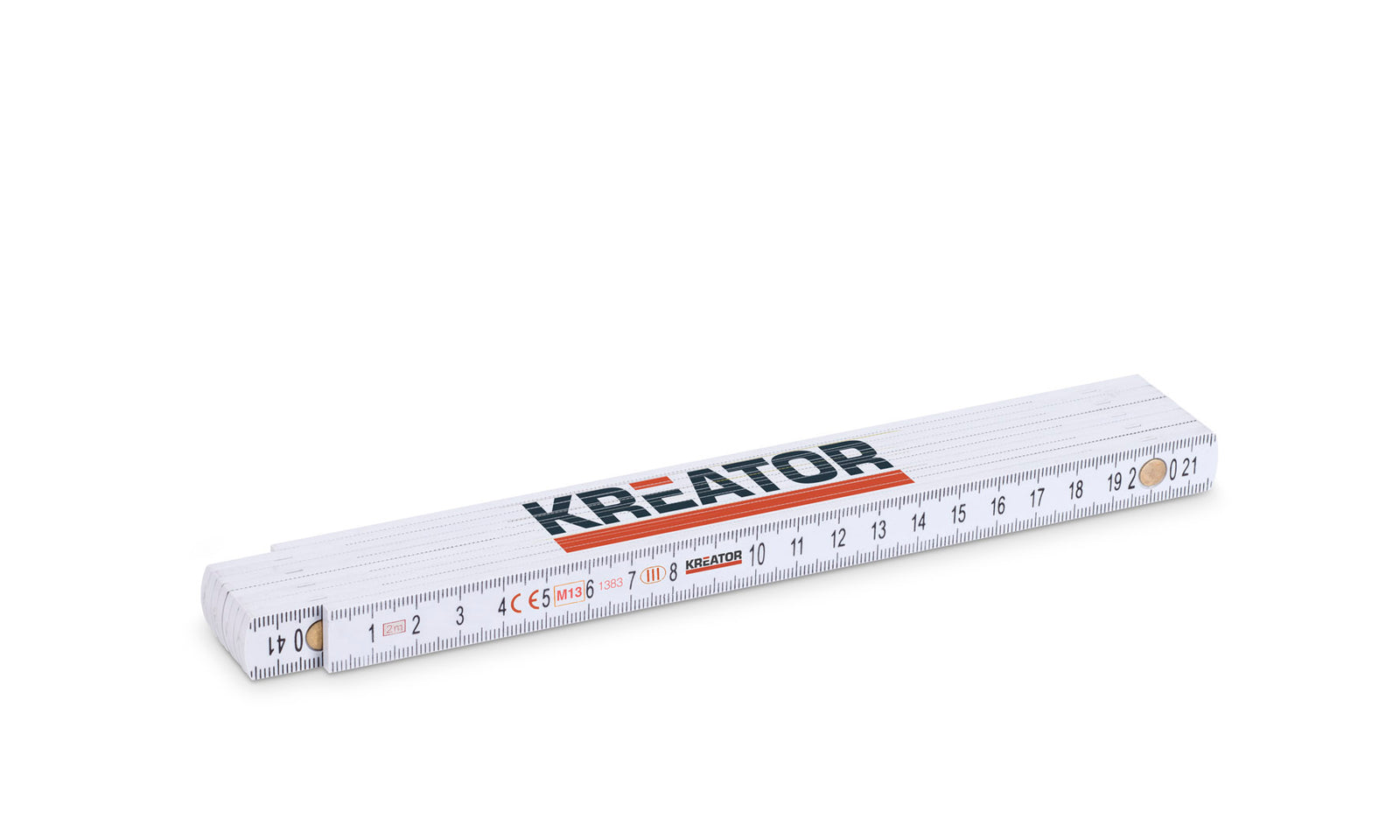 Tommestok 2 meter ABS plast