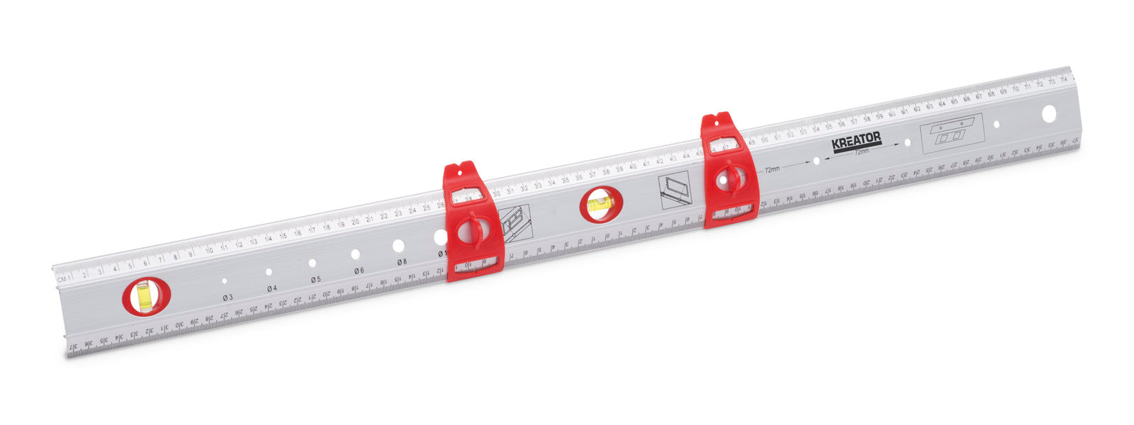 Linial 750 mm - aluminium