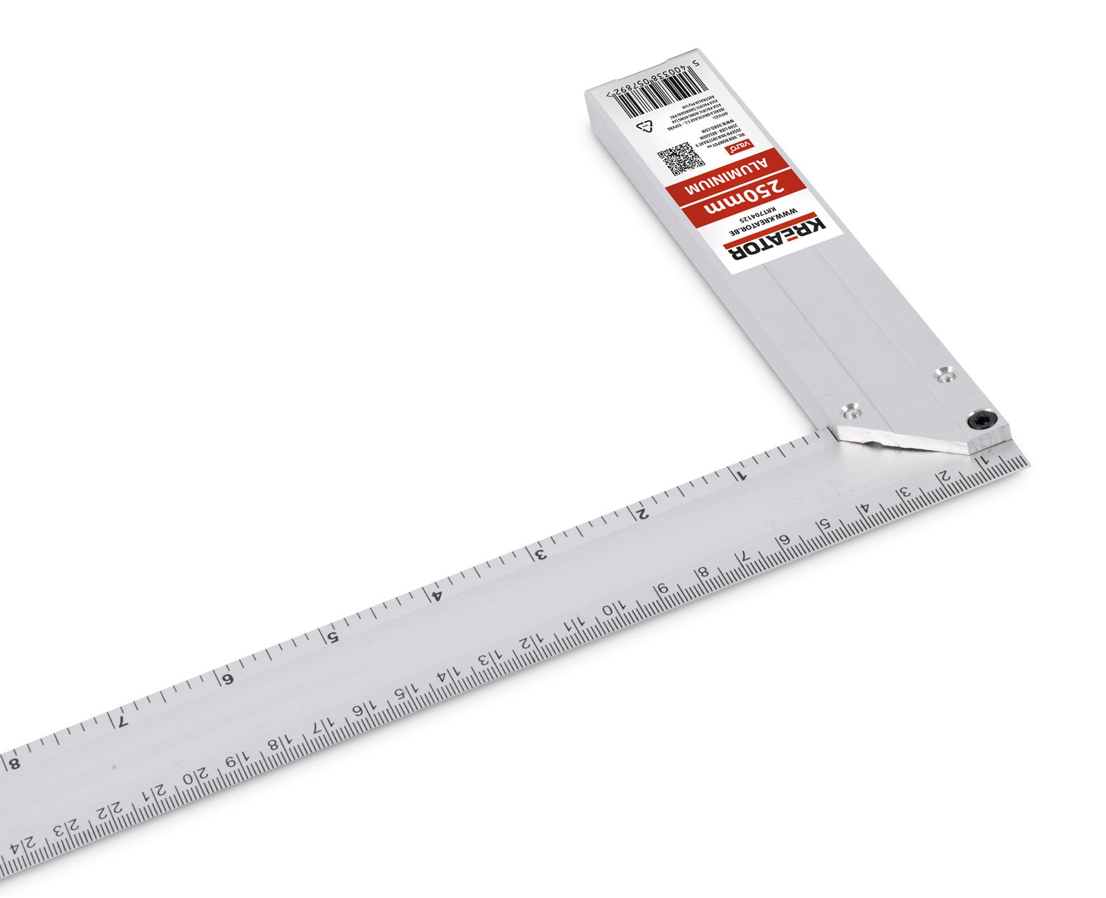 Snedker vinkel 250 mm - Aluminium