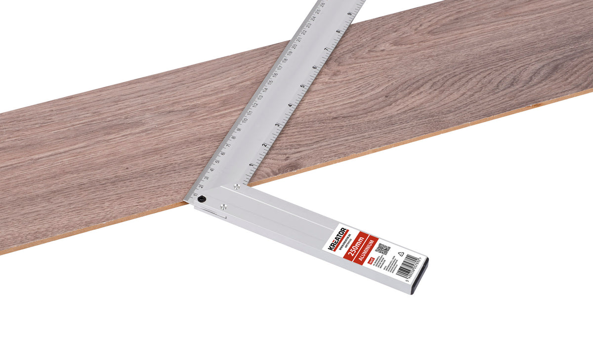 Snedker vinkel 250 mm - Aluminium