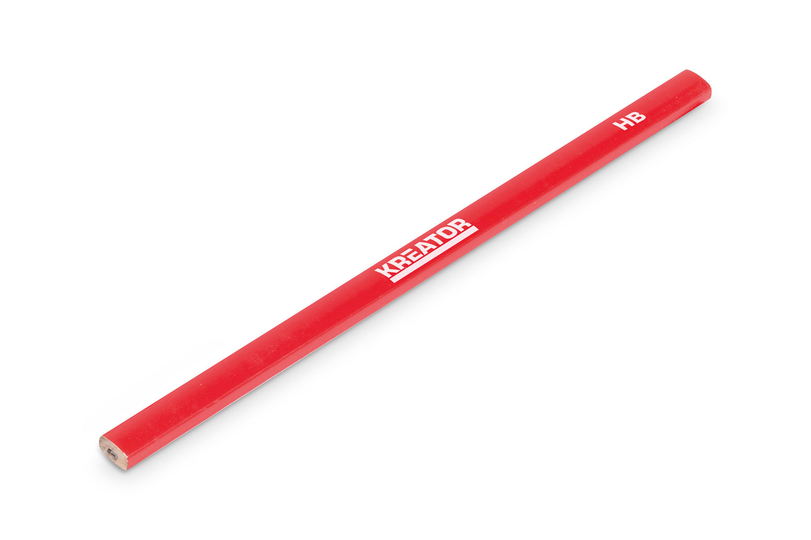 Tømrer blyant 245 mm rød - 6 stk