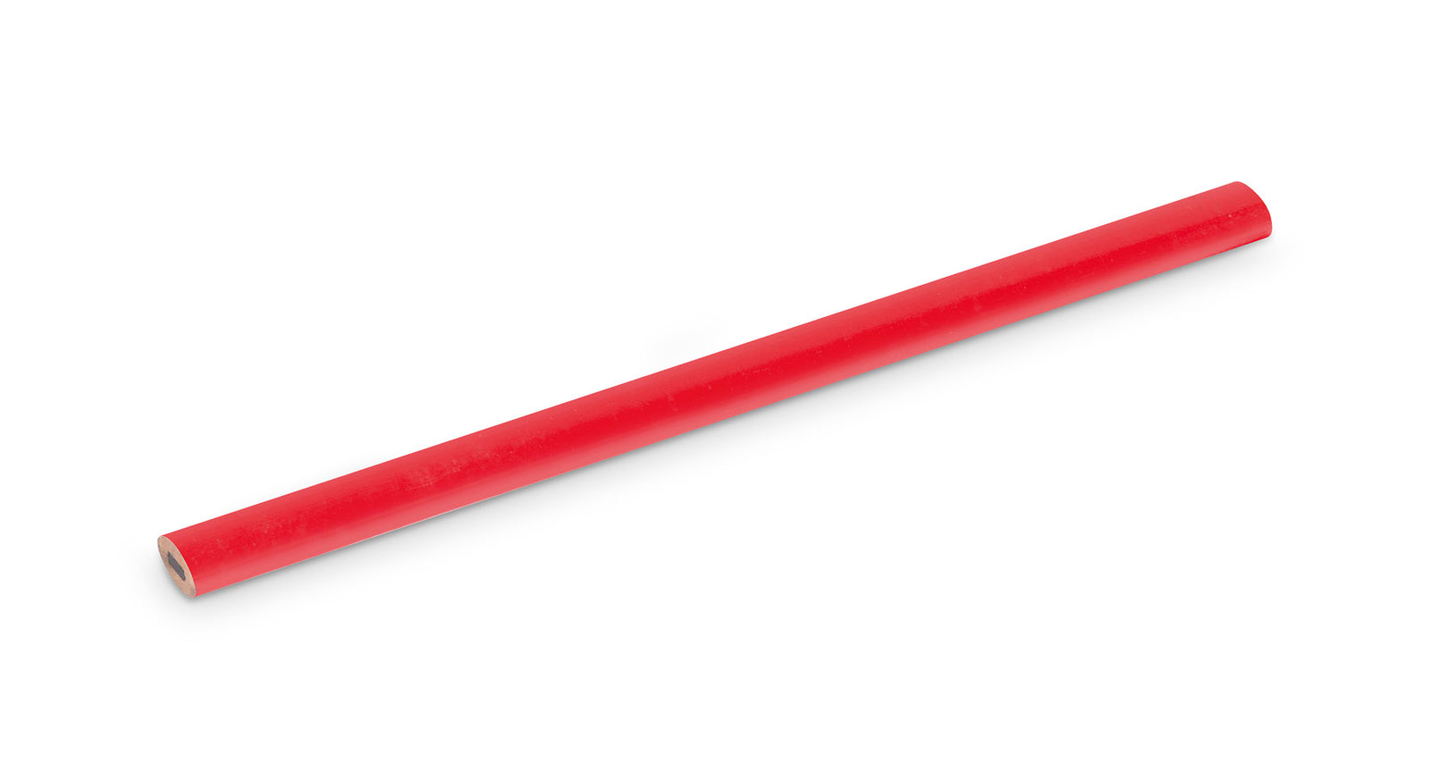 Tømrer blyant 177 mm rød - 10 stk