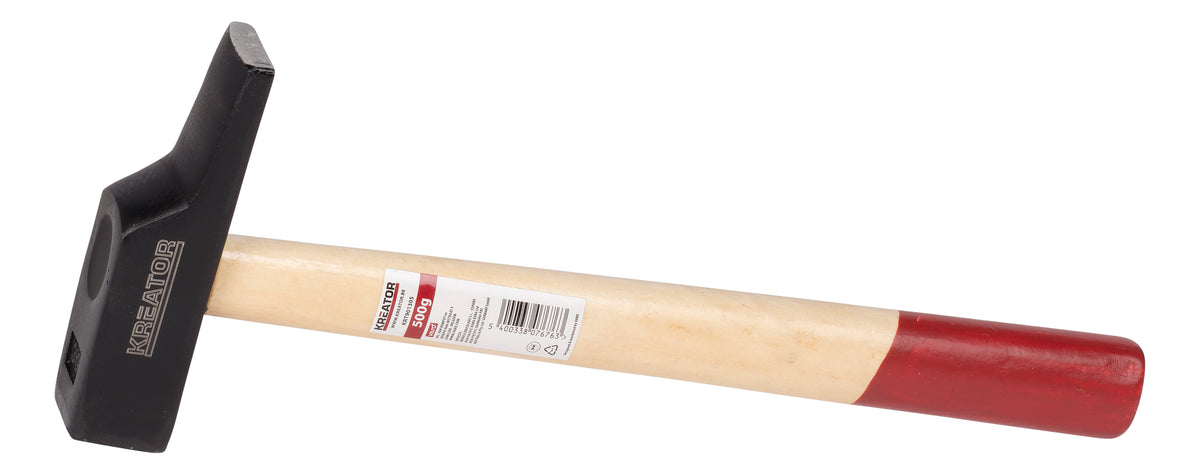 Snedkerhammer med pen 500 gram