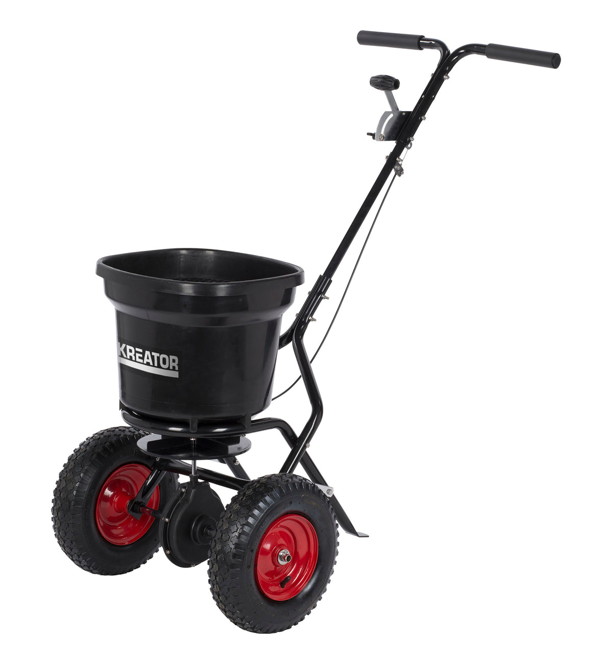 Salt og gødnings rotationsspreder 23 kg.