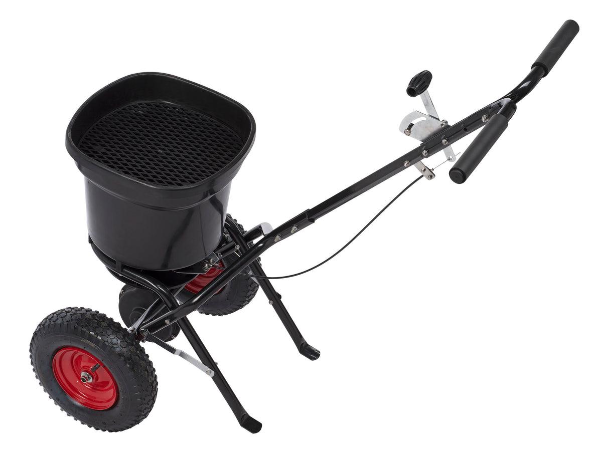 Salt og gødnings rotationsspreder 23 kg.