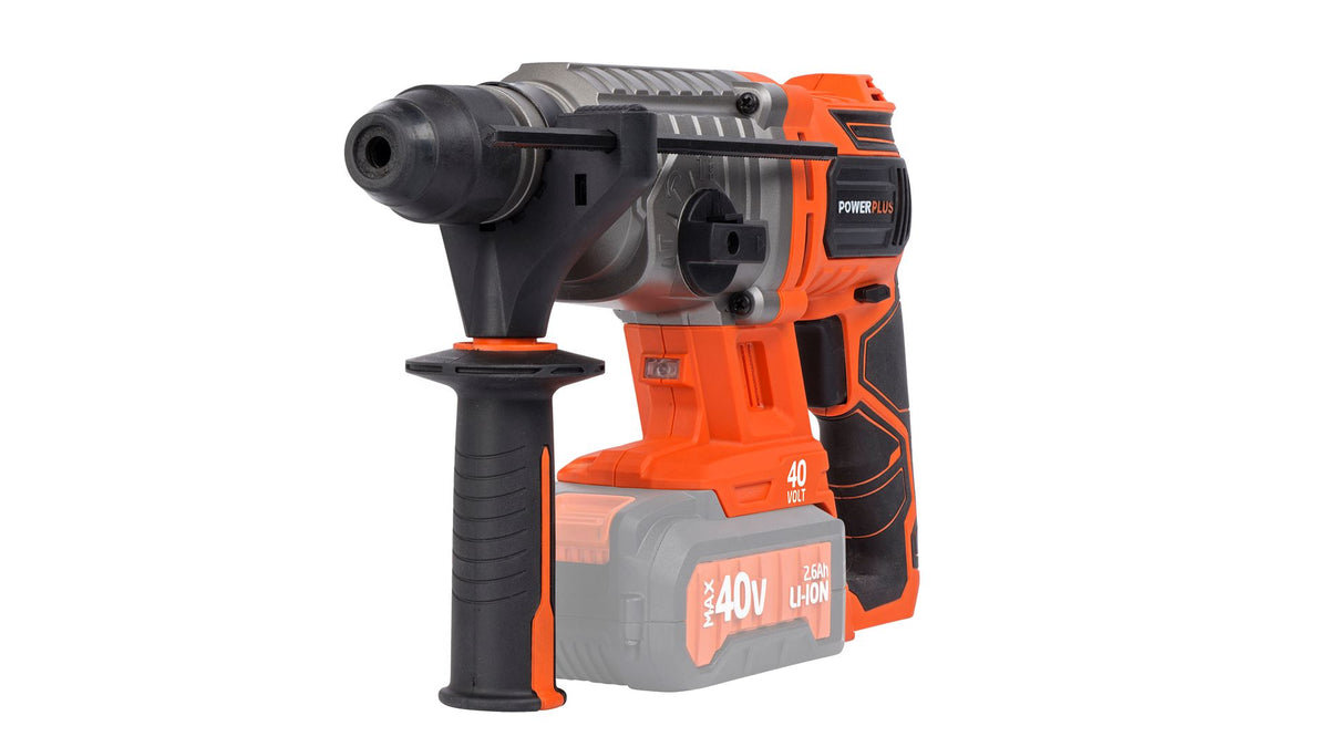 Borehammer 40 Volt med 5 dele (Uden batteri)