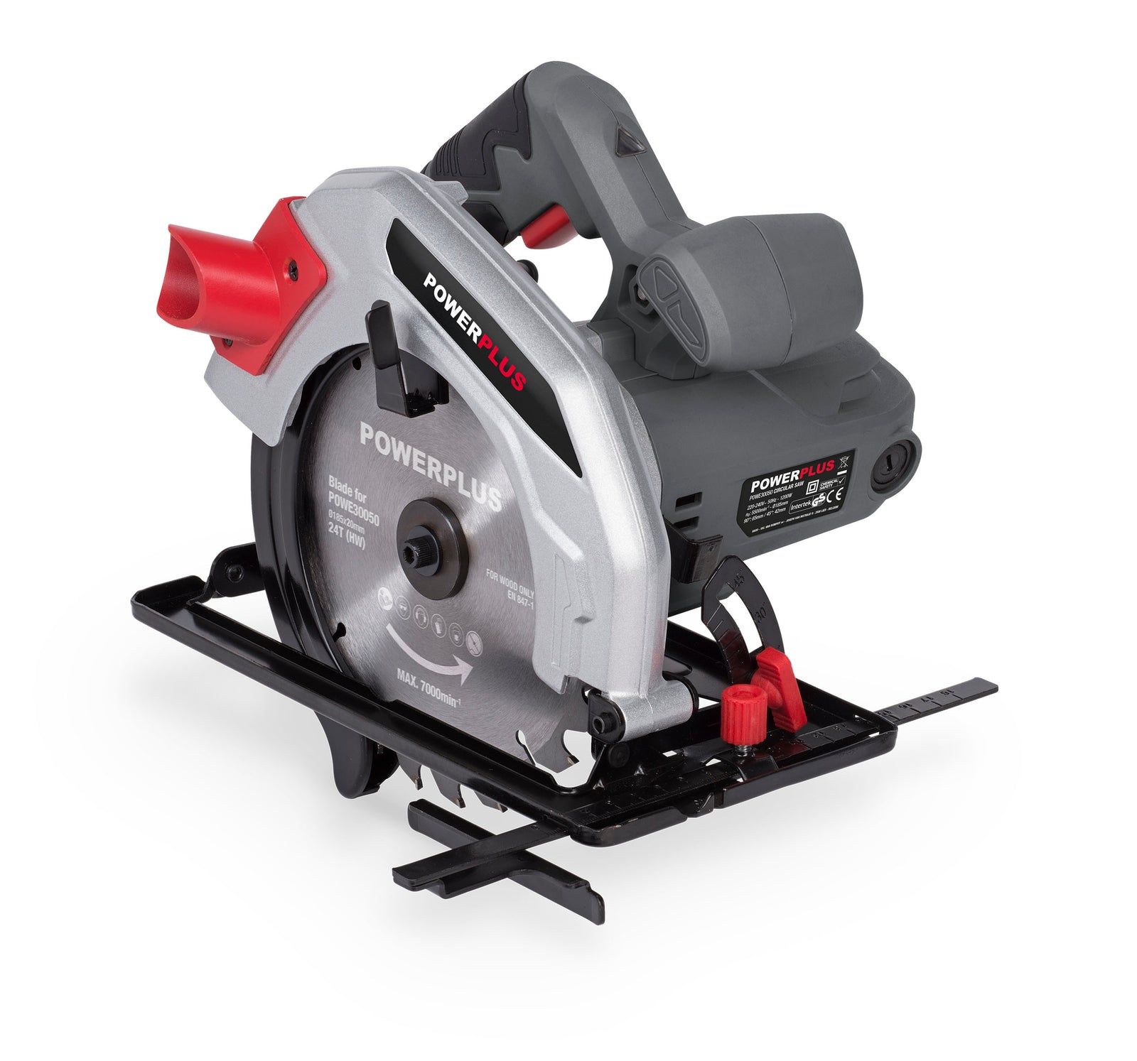 Rundsav 1200 W med klinge Ø185 mm