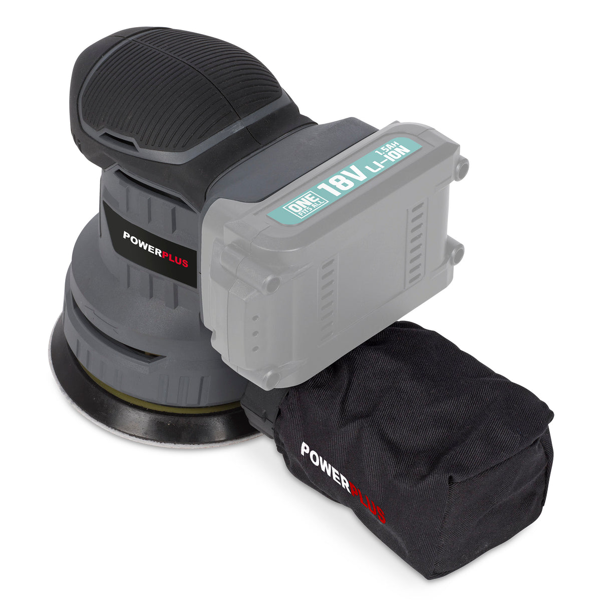 Akku Excentersliber 18 Volt LI-ION (Uden batteri)