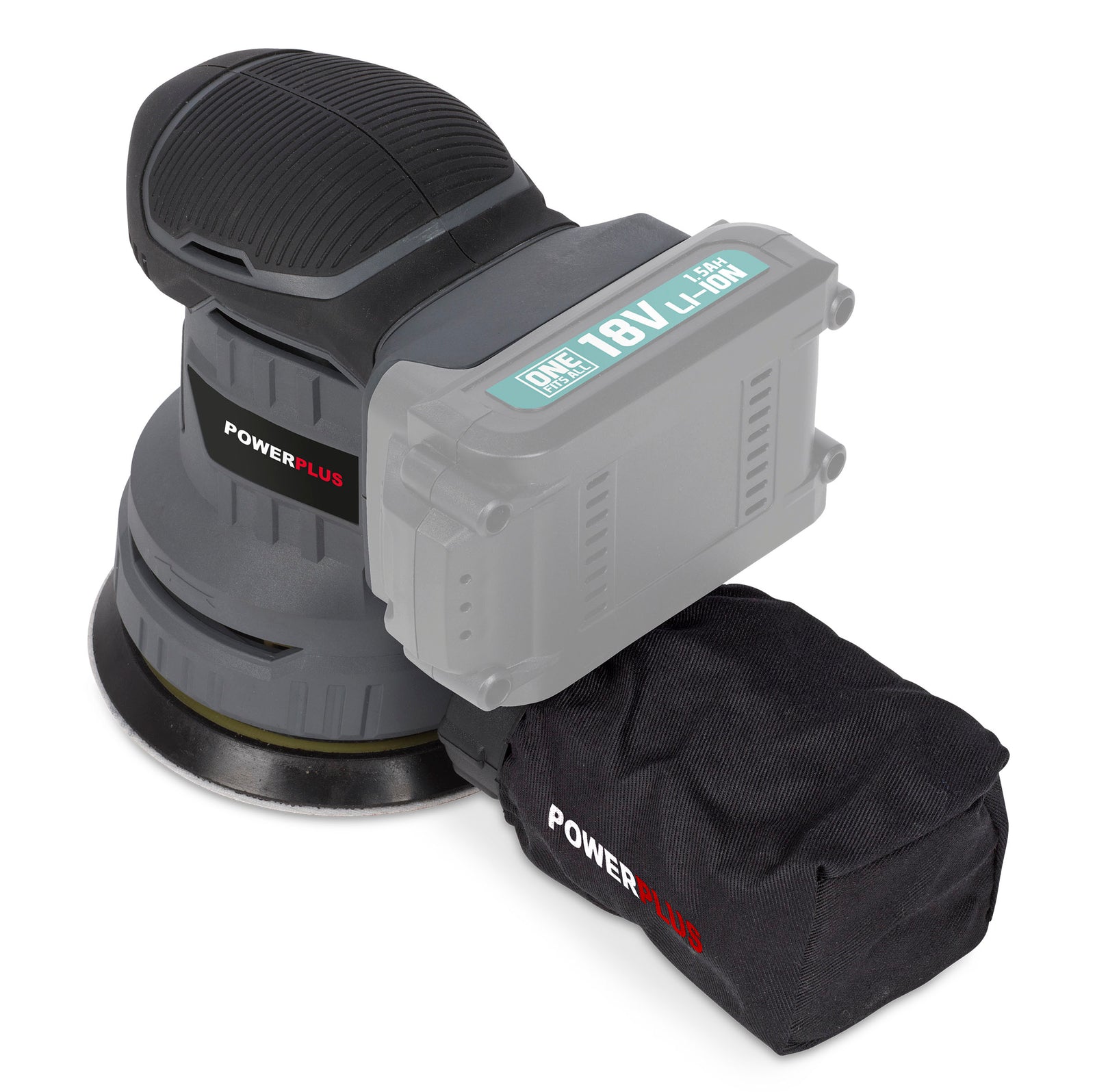 Akku Excentersliber 18 Volt LI-ION (Uden batteri)