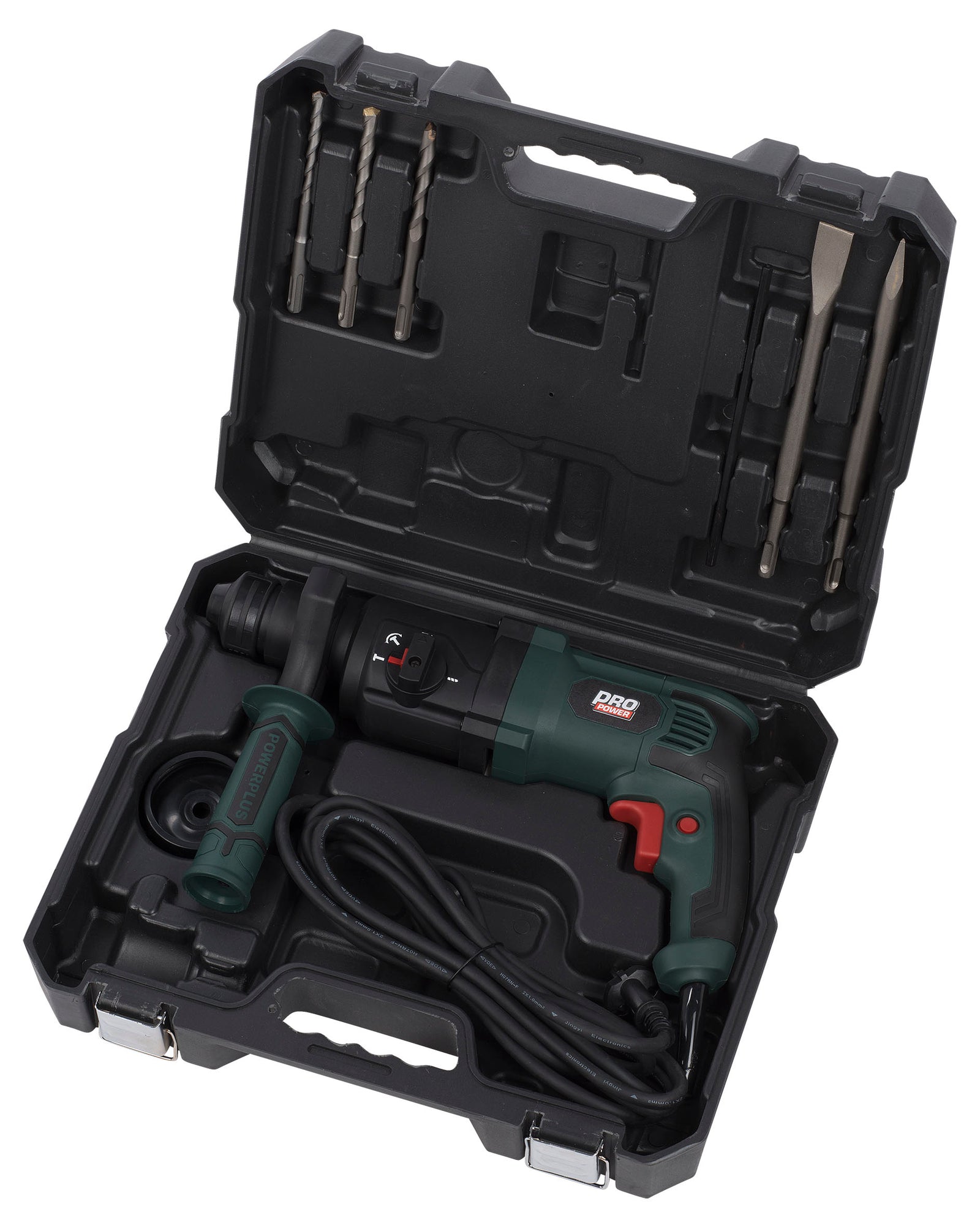Borehammer 800 watt i kuffert