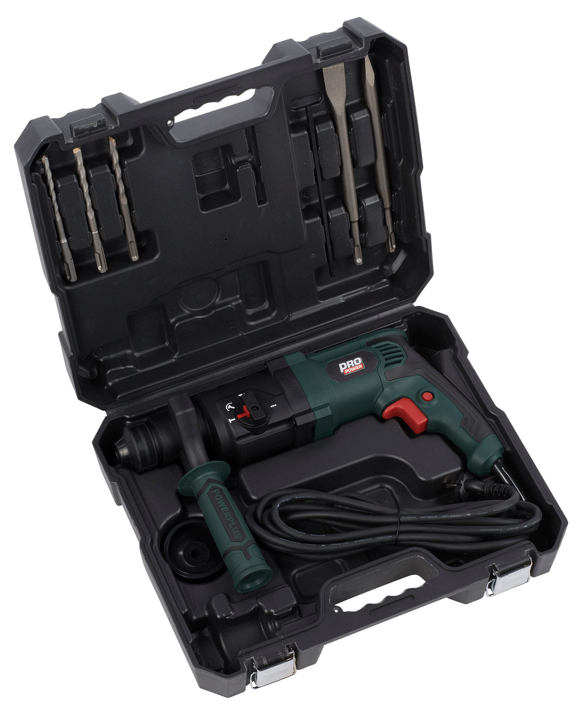Borehammer 800 watt i kuffert