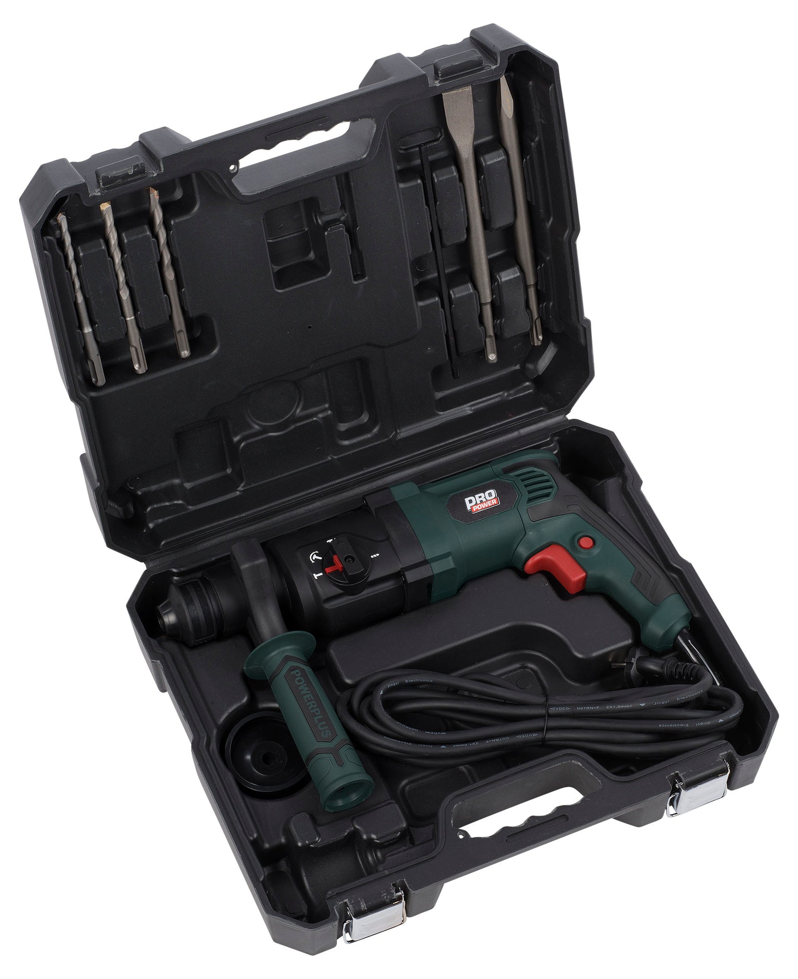 Borehammer 800 watt i kuffert