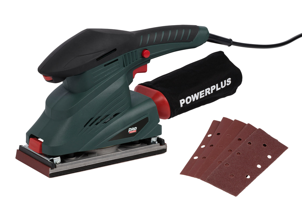Rystepudser 250 Watt i kuffert + 5 papir