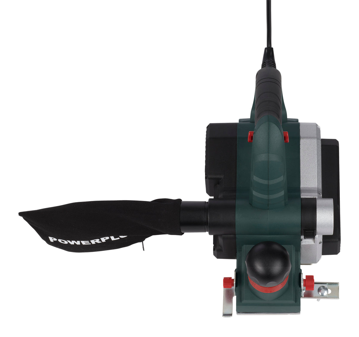 El-høvl 900 W med høvlbredde 82 mm