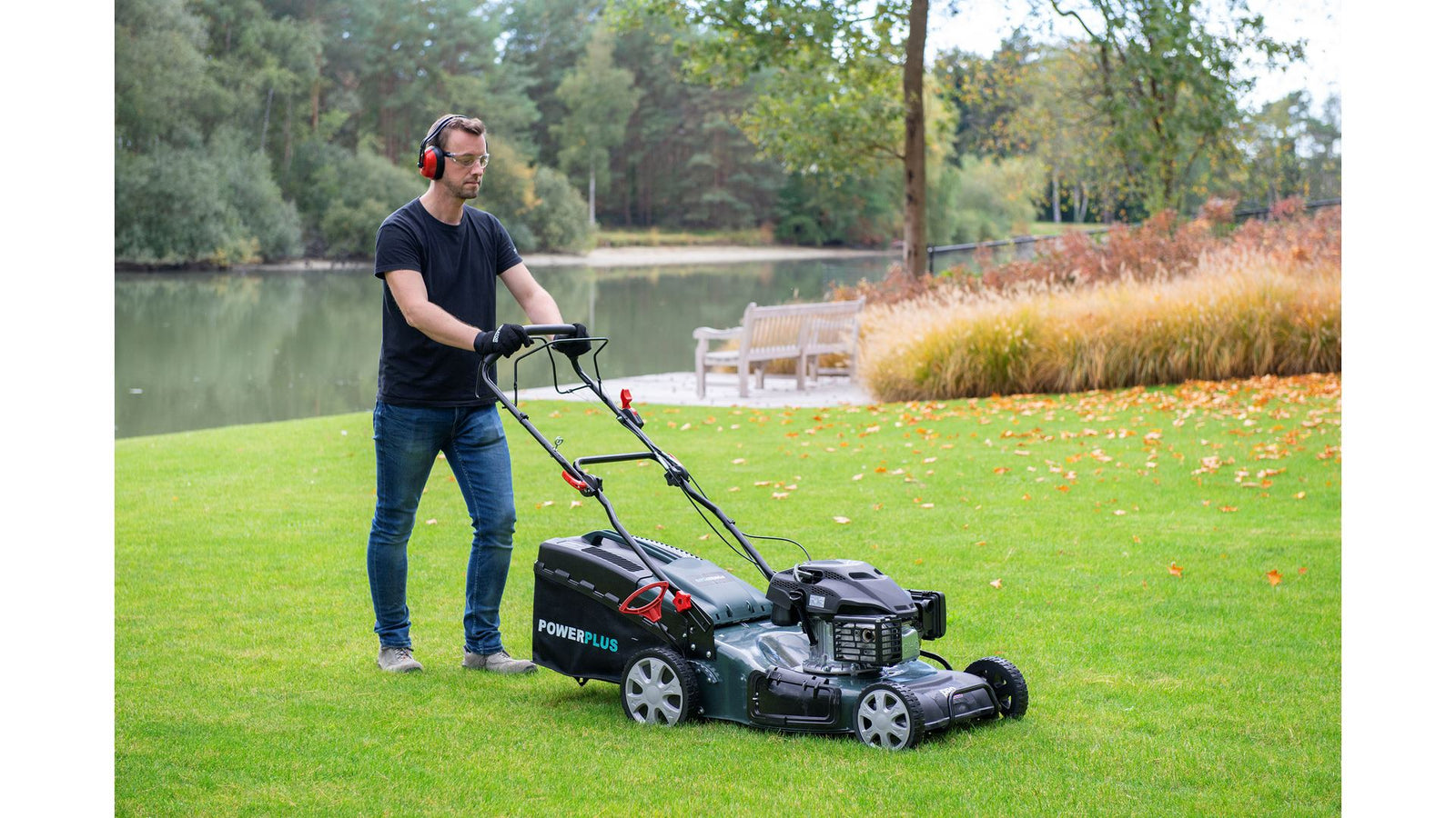 Benzin plæneklipper 189cc - 560 mm