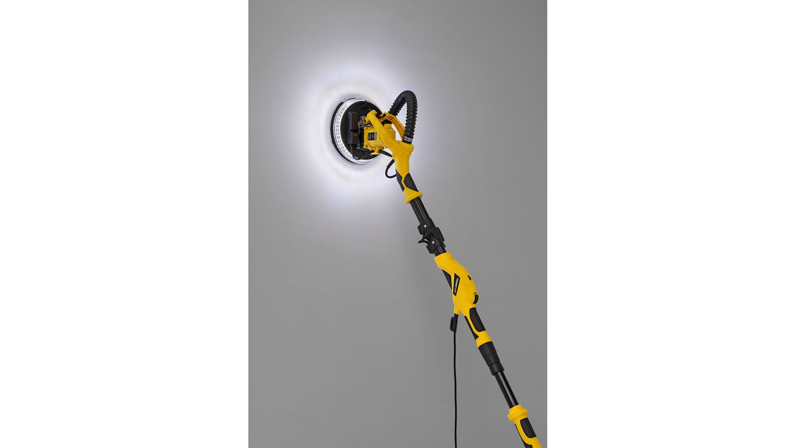 Girafsliber 1050 W Ø225 mm med LED-ring og forlængerrør