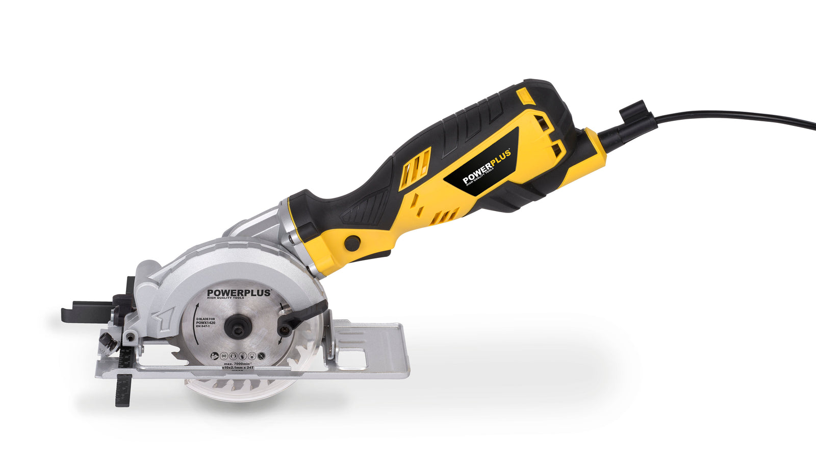 Minirundsav 600 W med klinge Ø115 mm